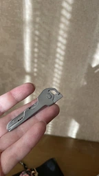 Ключ-мультитул в блистере Swiss-Tech 6 в 1 брелок из нержавеющей стали key (798396413) Серебро