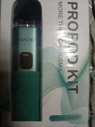 POD-система Smok PROPOD KIT Stone Green 10,7 см, 800 мАч, 22 Вт, цинковый сплав + силикон фото от покупателей 4