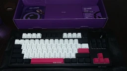 Клавіатура Lorgar KBP70TKLW Pro Wireless TKL EN/UA Black Red (LRG-KBP70TKLW-BK-US) фото від покупців 10
