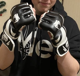 Перчатки MMA Venum Challenger (S) Черные