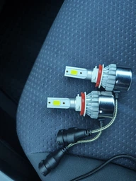 Комплект світлодіодних ламп C6 HeadLight H11 12v COB фото от покупателей 2
