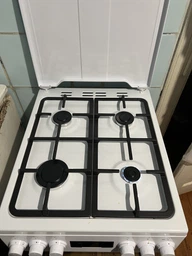 Комбінована плита з чавунними решітками Beko FSE52332DWDS фото от покупателей 1
