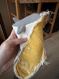 Жіночі домашні лляні капці Cappone, Акула сірий, 40-41 р, 26 см