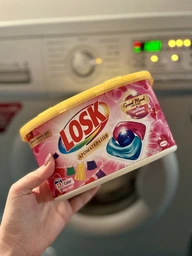 Капсули для прання Losk Power Caps Color Ароматерапія Ефірні олії та аромат Малазійської квітки 22 шт. (9000101802467) (247910) фото від покупців 5