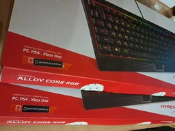 Клавиатура проводная HyperX Alloy Core RGB Membrane Gaming USB (4P4F5AA) фото от покупателей 1