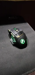 Беспроводная игровая мышка iMice X7 5500dpi тихая с выступами RGB Red (358227) фото от покупателей 2