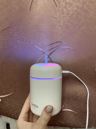 Увлажнитель воздуха ультразвуковой ночник для дома Brillix AirGlow 2F диффузор с led подсветкой 280мл + 4 сменных фильтра в комплекте увлажнители диффузоры фото от покупателей 9