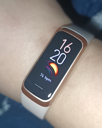 Фітнес Браслет Smart Band C60 Bluetooth /Пульсомір/Тонометр/ Розово -Золотий