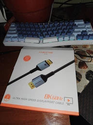 Кабель CABLETIME DisplayPort v1.4 8K 60 Hz, 4K 144 Hz, 2K 165 Hz, 1080P 240 Hz 2 м Black (CD11L)
