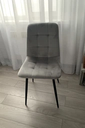 Стул для кухни и гостиной Special4You Success Light Grey (E6576) фото от покупателей 12