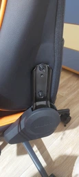 Кресло игровое Cougar Armor One V2 F геймерское, текстильная ткань, стальной каркас, черный+оранжевый фото от покупателей 13