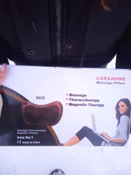 Роликовая подушка массажер на подголовник кресла UFT HMP01 Massage Pillow фото от покупателей 3
