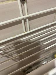 Полка (полочка) угловая для ванной комнаты Металл-Стиль, белый, 1-ярус 3-контура, размер дна - 20х20см, ПУ-20131 фото от покупателей 2
