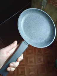 Сковорода млинець БІОЛ Granite Gray 22 см ручка SoftTouch (22082М)