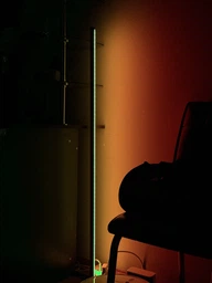Торшер неоновая лампа Lamp Led Rgb 120 см от Usb напольный угловой светильник, ночник, с пульт управления (черная) фото от покупателей 11