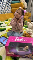Беспроводные наушники детские ATD CAT EAR L400 с кошачьими ушками LED подсветкой Bluetooth 5.0 microUSB встроенным микрофоном радио Black фото от покупателей 15