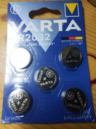 Батарейка Varta CR2032 Lithium 3v, Silver фото от покупателей 4