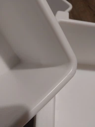 Комод пластиковый для организации и дома, 6 ярусов, 125*40*34см "Компакт+" Белый фото от покупателей 3