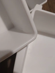 Комод пластиковый для организации и дома, 6 ярусов, 125*40*34см "Компакт+" Белый фото от покупателей 2