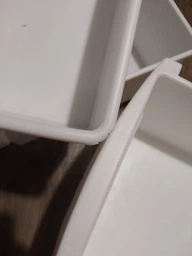 Комод пластиковый для организации и дома, 6 ярусов, 125*40*34см "Компакт+" Белый фото от покупателей 1