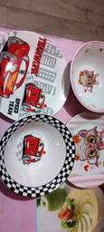 Тарелка суповая Limited Edition Cars 15 см Разноцветный (6533284)