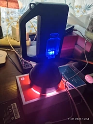 Ліхтар ручний акумуляторний пошуковий Quantum QM-FL1063 Tracker 3W LED+COB з функцією Power Bank (0751784842965) фото від покупців 2