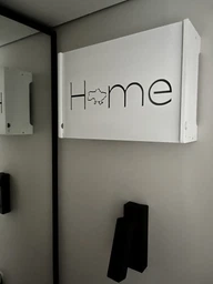 Настенная коробка для роутера Wi-Fi Полка 30*20,5*10 см Белая HOME фото от покупателей 2
