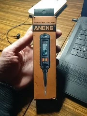 Мультиметр-ручка цифровой Aneng A3010, AC/DC, TrueRMS, NCV, Black