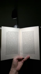 Лампа для чтения книг Аккумуляторная Перезаряжаемая 7 LED светодиодов 3 уровня свечения 3000-6000К Гибкая Clip ножка прищепка A01 Black