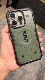 Чохол протиударний UAG Pathfinder MagSafe Original для Iphone 15 Pro (6.1") Silver 114281113333 фото від покупців 1