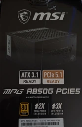 Блок питания MSI 1000W (MPG A1000G PCIE5) фото от покупателей 1