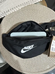 Сумка на пояс бананка Nike Heritage -FA21 DB0488-010 Черная (195237079469)