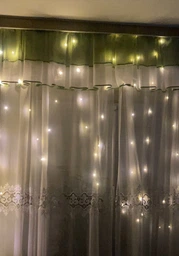 Гирлянда нить с USB, длина 20м, 200Leds, цвет желтый фото от покупателей 1