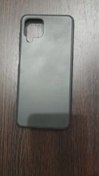 Чехол Matte Color на Samsung Galaxy A12 черный