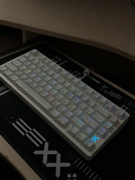 Магнітна ігрова клавітура MCHOSE JET 75 White countur, ENG + UA, 80 keys, 8000Hz/s. Switch 0.005mm, RGB підсвітка фото от покупателей 1