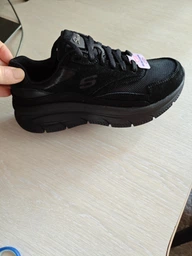 Жіночі кросівки Skechers 38 Чорний 158590 BBK