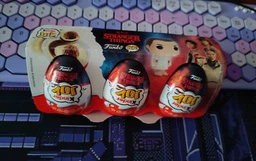 Яйце Kinder Joy Funko Pop Stranger Things Кіндер Джой "Дивні дива", 3 шт х 20 г