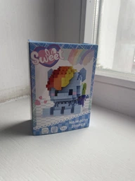 Конструктор блочный My Little Pony Май Литл Пони Rainbow Dash Радуга Дэш 209 деталей фото от покупателей 1