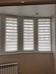 Ролета день ночь Decoharm 81x160 см Антрацит фото от покупателей 1