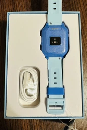Детские смарт часы Lemfo D51 с 4G, Wi-Fi, GPS трекером, видеозвонком, прослушиванием и влагозащитой IP67 Часы для звонков Синий