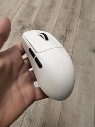Игровая Мышь VGN VXE R1 SE+ Белая, Беспроводная 2.4G/Bluetooth/Кабель. Сенсор PAW3395 SE. 18000DPI фото от покупателей 8