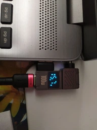 Кабель для зарядки Baseus CATKLF-AL91 Cafule 100W Type-C to Type-C, 2м red/black фото от покупателей 9