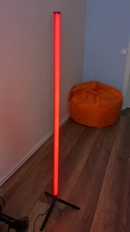 Торшер неоновая лампа Intellect Stand LED RGB от USB напольный светильник, ночник, регулировка с телефона и пульт ДУ
