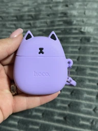 Навушники Hoco EW45 TWS Lilac Cat фото від покупців 1