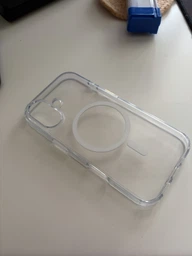 Чехол для iPhone 17 Rock Crystal Magsafe Shield Transparent Magnetic Protection Case Прозрачный фото от покупателей 2