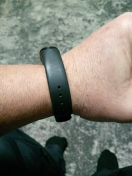 Силиконовый ремешок MRK для фитнес браслета Xiaomi Mi Band 4/3 Коричневый (1) с металлической кнопкой (mrk21042050) фото от покупателей 3