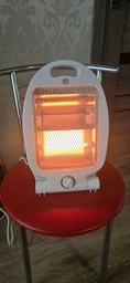 Кварцевый обогреватель Heater CB-7745 Crownberg Quartz -800Вт фото от покупателей 12