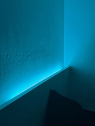 Торшер неоновая лампа Intellect Stand LED RGB от USB напольный светильник, ночник, регулировка с телефона и пульт ДУ