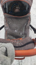 Зимний теплый конверт в прогулочную коляску и санки на флисе BAVO FootMuff фото от покупателей 1