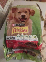 Сухой корм для взрослых активных собак Purina Friskies с говядиной 10 кг фото от покупателей 2